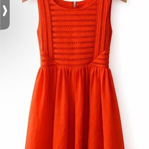 Marciano Dress in Bright Orange